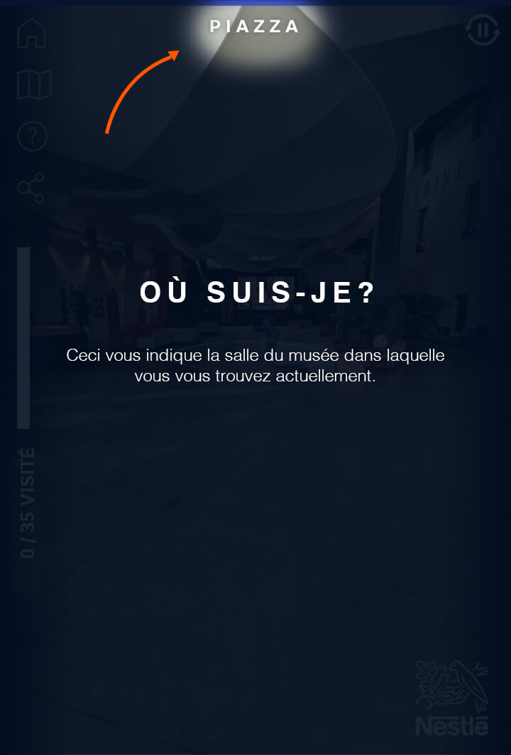 Tutorial screen 2