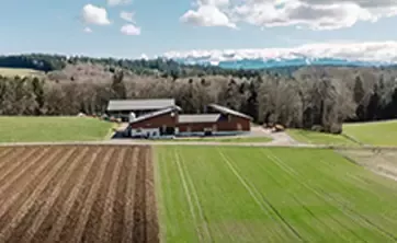 Landwirtschaftlicher Betrieb in der Schweiz