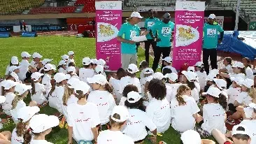 Athletissima – Nestlé bringt die Jugend in Bewegung